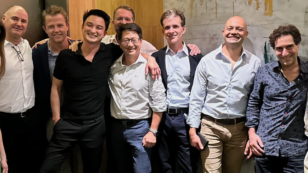 Dr Jason Roth with surgical colleagues